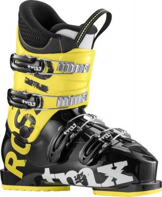 ROSSIGNOL TMX J4 black/yellow dětské sjezdové boty  | 25,5