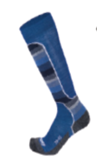 EISBÄR SKI TECH LIGHT MEN DX+SX blue lyžařské ponožky  | 39-42, 43-46