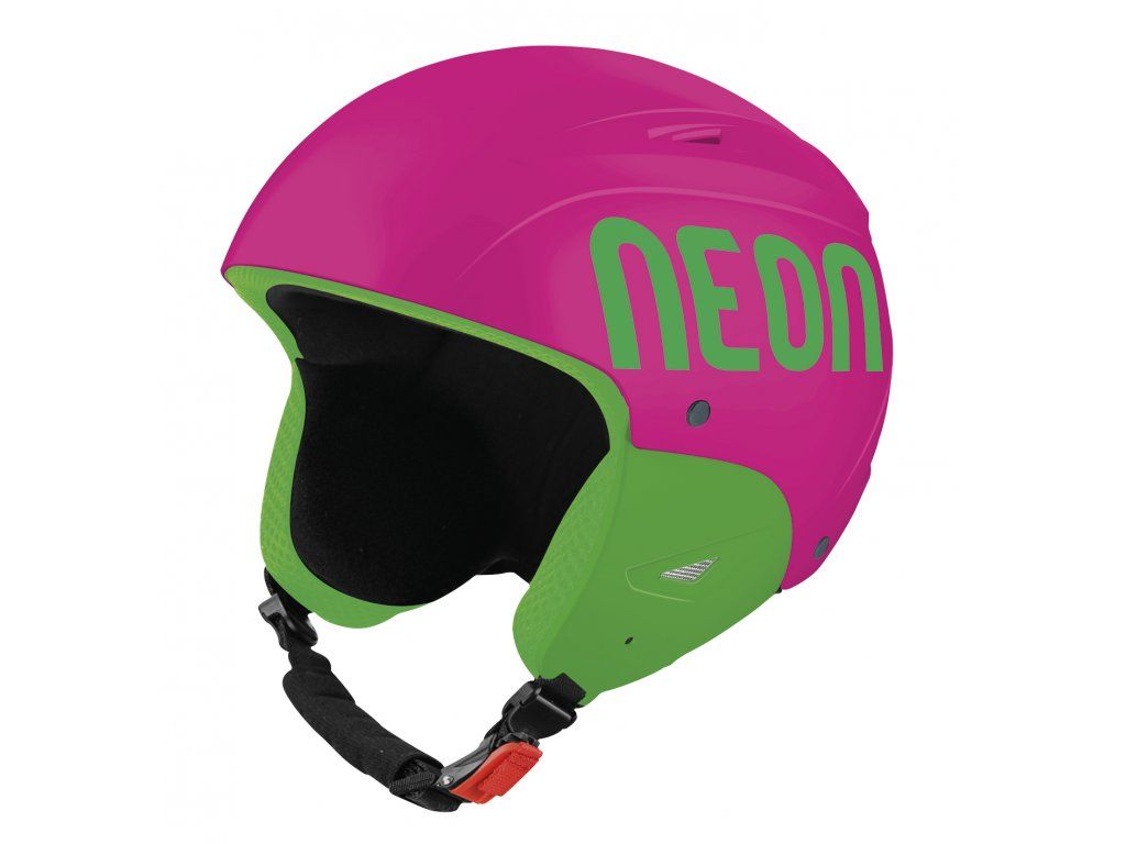 NEON WILD KIDS dětská lyžařská helma pink/green fluo 18/19