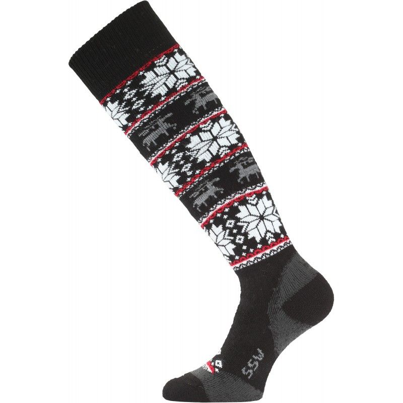 LASTING SSW dámské lyžařské ponožky černá