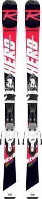 ROSSIGNOL HERO JR 130-150 + vázání Xpress Jr 7 B83 bk/wht dětské lyže set  | 150 cm