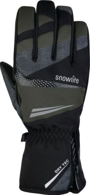 SNOWLIFE COMFORT DT rukavice black/grey | 10, 11
