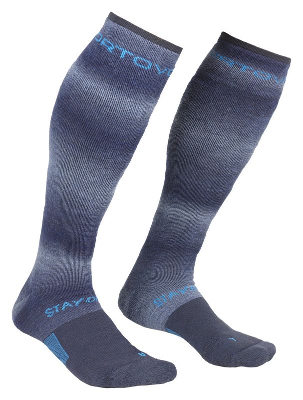 ORTOVOX SKI STAY OR GO SOCKS M night blue ponožky