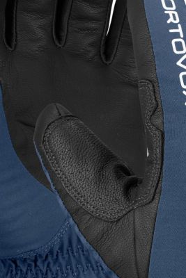 ORTOVOX SWISSWOOL FREERIDE GLOVE M black raven skialpové rukavice