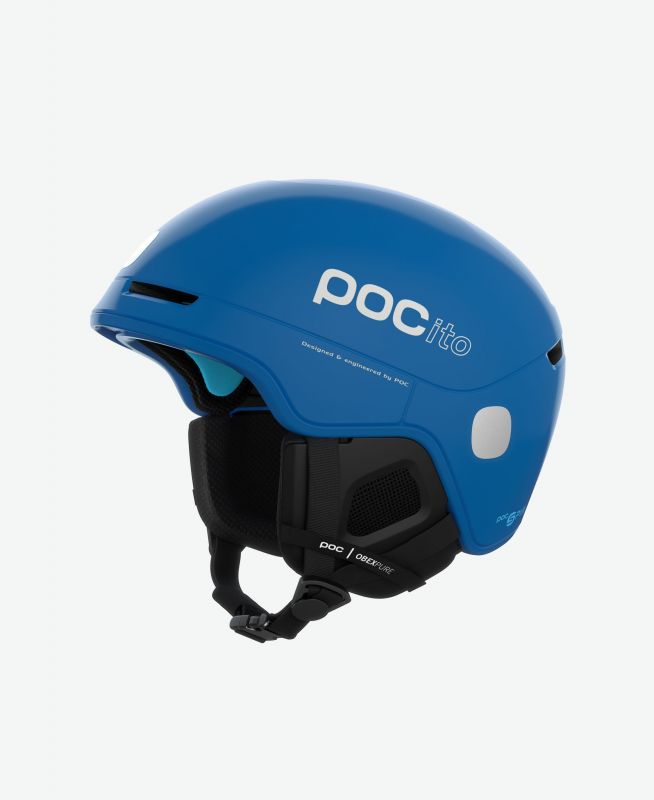 POC POCito OBEX SPIN fluorescent blue dětská lyžařská helma