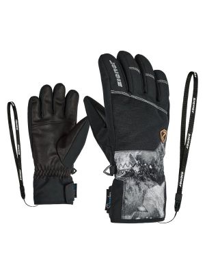 ZIENER LARY AS® AW JUNIOR black mountain dětské lyžařské rukavice  | 4,5, 5,5