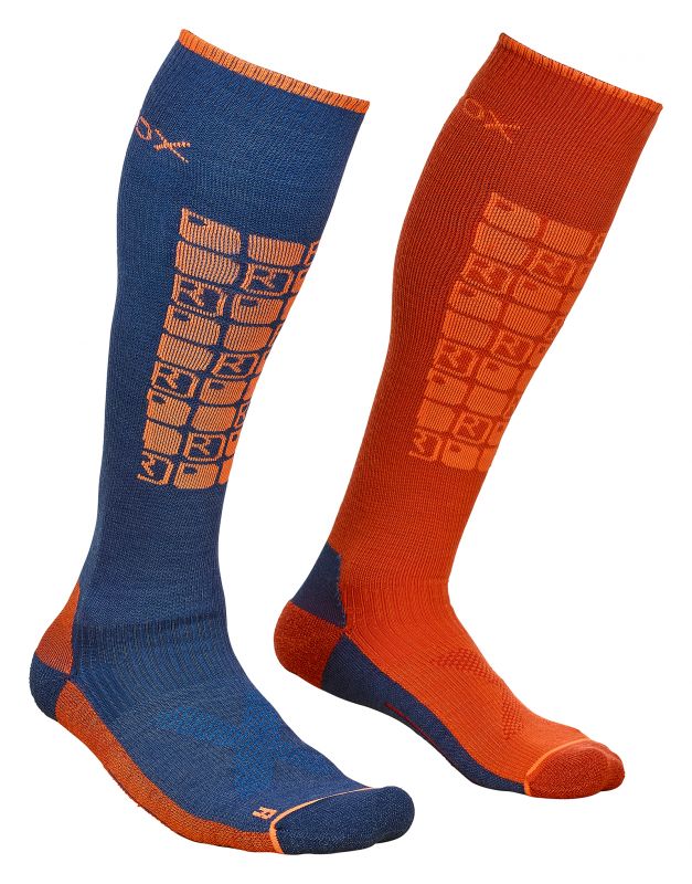 ORTOVOX SKI COMPRESSION SOCKS M night blue ponožky