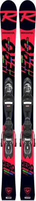 ROSSIGNOL HERO JR MULTI-EVENT Xp Jr + vázání Xpress 7 GW B83 bk dětské lyže set  | 130 cm