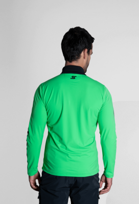 STÖCKLI FUNCTIONAL SHIRT WRT green-black pánské tričko Stöckli
