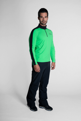 STÖCKLI FUNCTIONAL SHIRT WRT green-black pánské tričko Stöckli