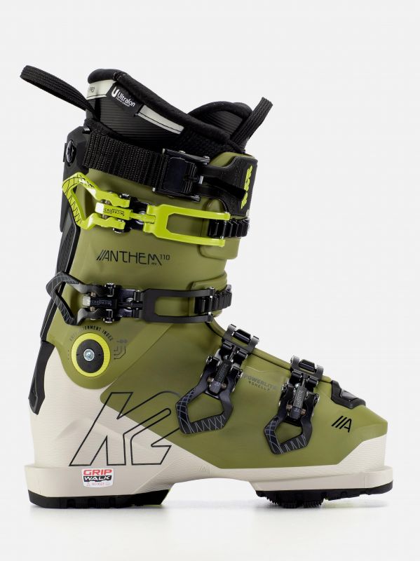 K2 ANTHEM 110 MV GW green/khaki dámské lyžařské boty