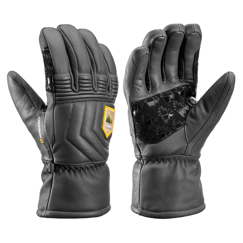 LEKI MARBEC 3D graphite lyžařské rukavice