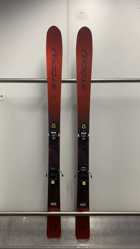 STÖCKLI EDGE FT testovací skialpové lyže + vázání Fritschi Tecton + pásy MONTANA Montamix 21/22 Stöckli