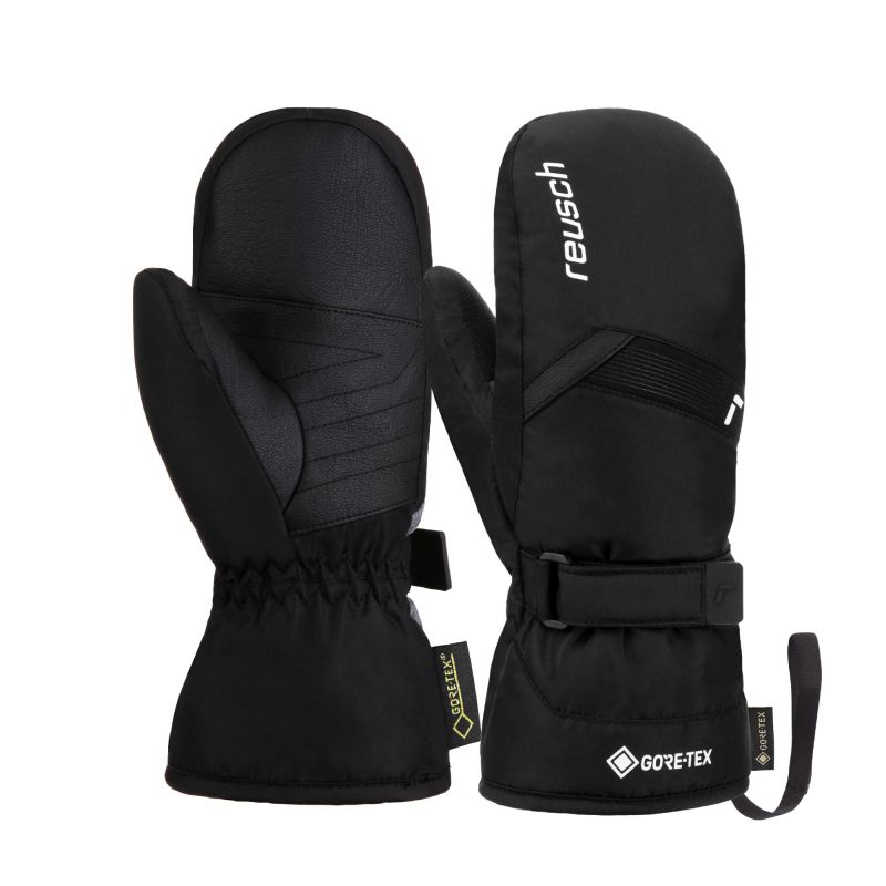 REUSCH FLASH GORE-TEX Junior Mitten black/white dětské lyžařské rukavice