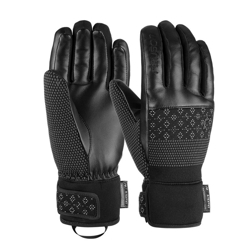 REUSCH RE:KNIT Elisabeth R-TEX® XT dámské lyžařské rukavice black 22/23