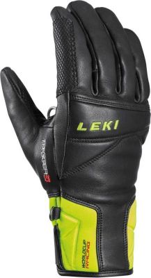 LEKI WORLDCUP RACE SPEED 3D black-ice lemon lyžařské rukavice  | 7,5, 9, 9,5, 10, 10,5
