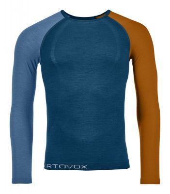 ORTOVOX 120 COMP LIGHT LONG SLEEVE M pánské tričko petrol blue 22/23 | M, XL