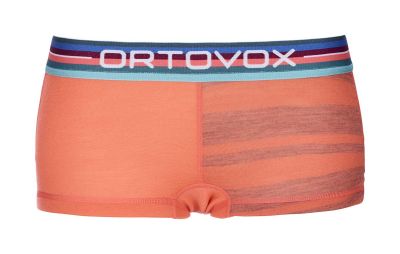 ORTOVOX 185 ROCK'N'WOOL HOT PANTS W dámské boxerky coral 22/23 | M, L, XL