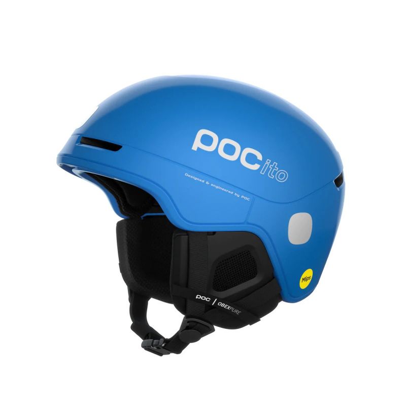 POC POCito OBEX MIPS fluorescent blue dětská lyžařská helma