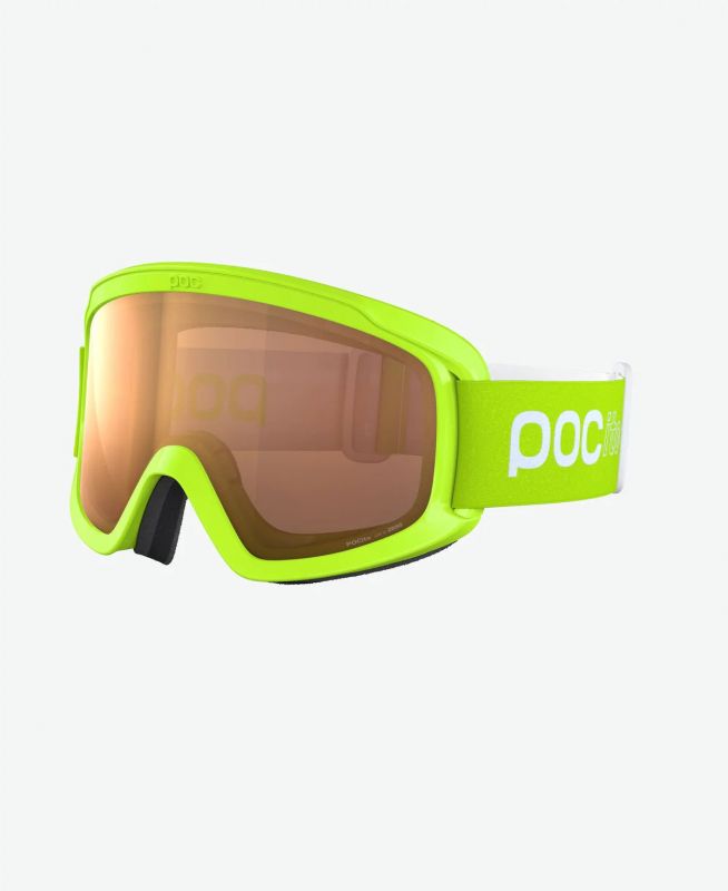 POC POCito OPSIN fluorescent yellow/green dětské lyžařské brýle