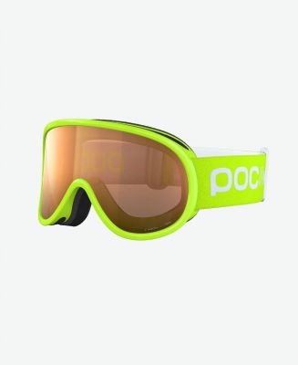 POC POCito RETINA fluorescent yellow/green dětské lyžařské brýle 