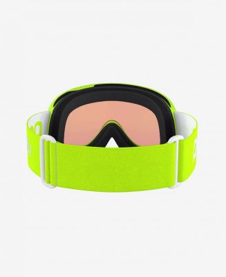 POC POCito RETINA fluorescent yellow/green dětské lyžařské brýle