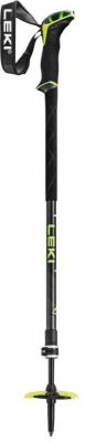 LEKI GUIDE 2 black-neonyellow-dark anthracite skialpové teleskopické hole