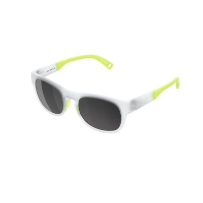 POC EVOLVE dětské sportovní brýle transparant crystal/fluorescent limegreen 22/23
