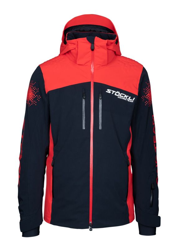 STÖCKLI SKIJACKET WRT black-red pánská lyžařská bunda Stöckli