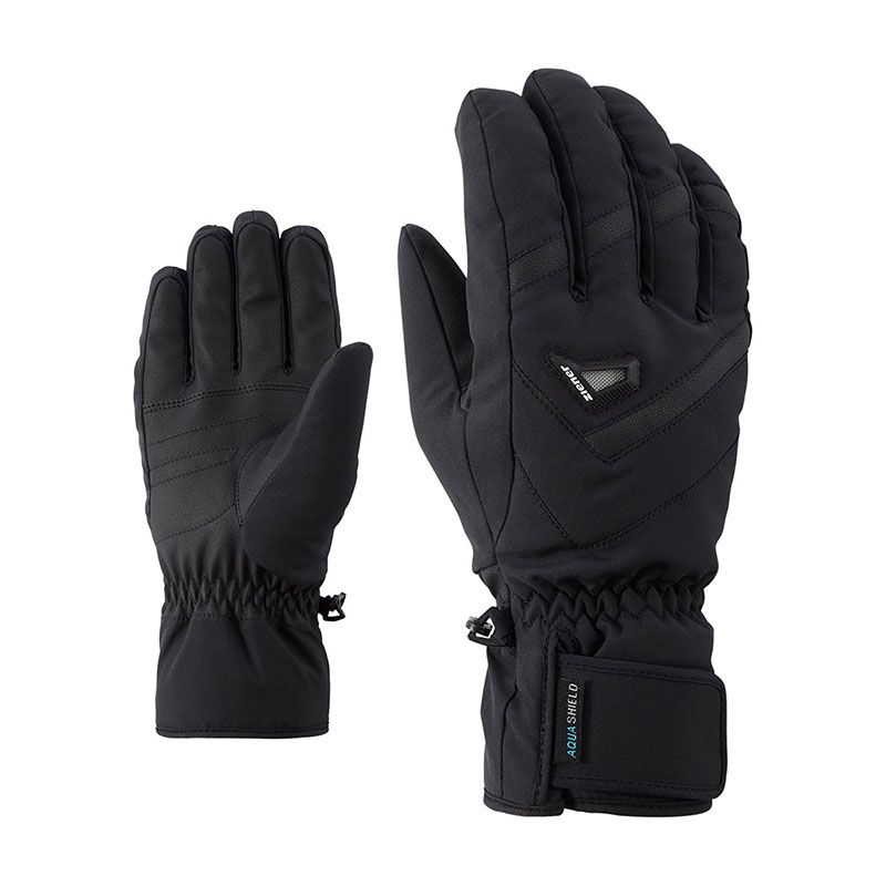 ZIENER GARY AS® black lyžařské rukavice