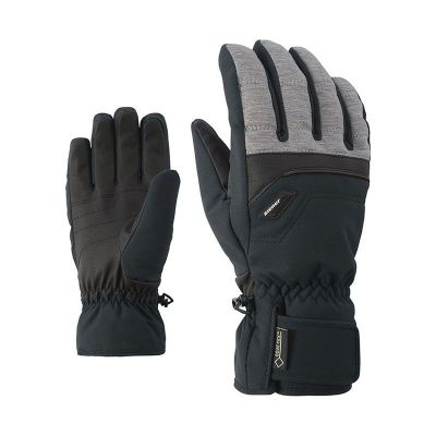 ZIENER GLYN GTX + GORE PLUS WARM dark melange lyžařské rukavice | 8,5, 9,5, 10