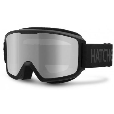 HATCHEY CREW sjezdové brýle black / grey mirror coating 24/25