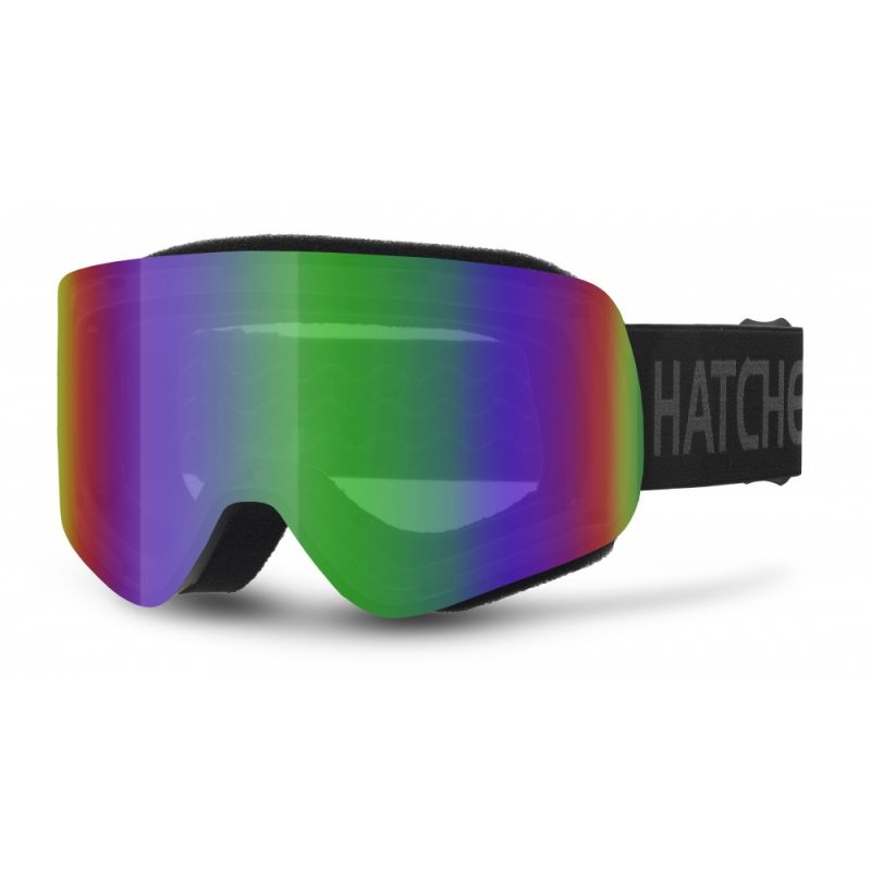 HATCHEY ROCKET JR dětské sjezdové brýle black / grey green