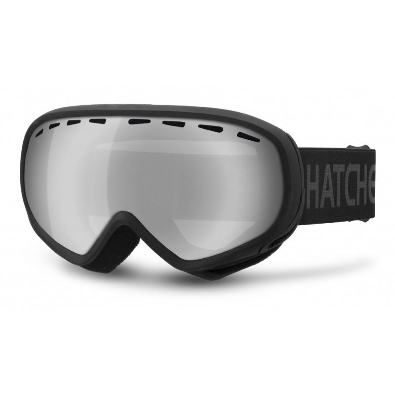 HATCHEY RUMBLE JR dětské sjezdové brýle black / grey mirror coating 24/25