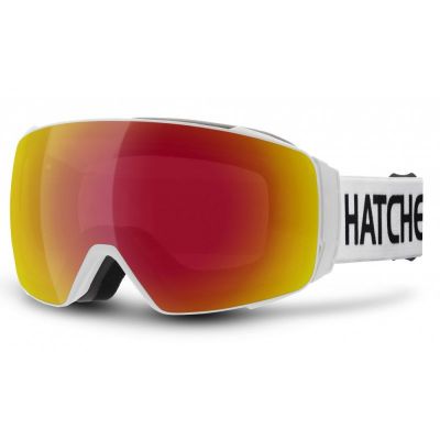 HATCHEY SNIPE sjezdové brýle white / grey full revo black red 24/25