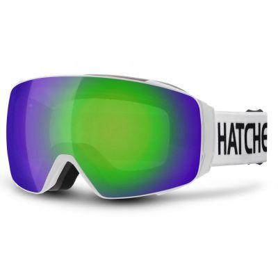 HATCHEY SNIPE sjezdové brýle white / grey full revo green 24/25