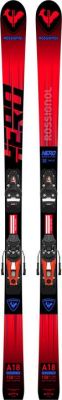 ROSSIGNOL HERO ATHLETE GS PRO R21 (RALDR01) + NX 10 GW B73 black hot red (FCLAN03) juniorské sjezdové lyže  | 158 cm, 164 cm