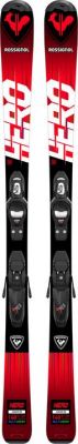 ROSSIGNOL HERO JR KID-X (RALJY01) + Kid 4 GW B76 black (FCKKK01) dětské sjezdové lyže  | 100 cm, 110 cm, 120 cm