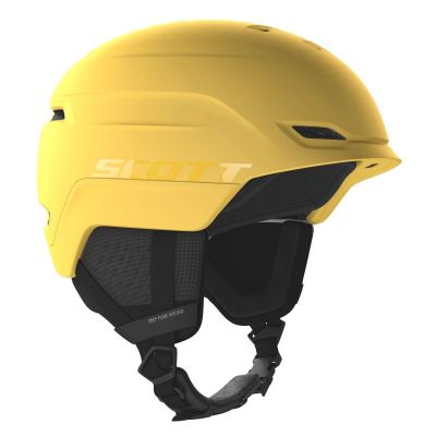 SCOTT CHASE 2 PLUS ochre yellow lyžařská helma