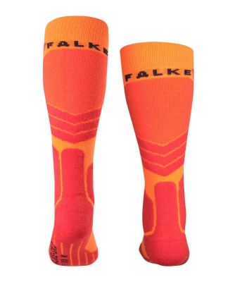 FALKE SK2 KIDS flash orange dětské lyžařské ponožky