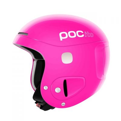 POC POCito SKULL dětská lyžařská helma fluorescent pink 23/24
