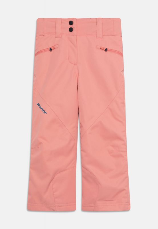 ZIENER ALIN JUNIOR pink vanilla dětské lyžařské kalhoty