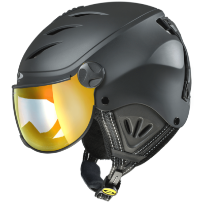 CP J CAMULINO black s.t/black dětská lyžařská helma  | XXS (49-52 cm)