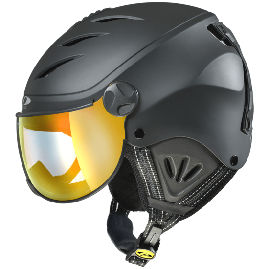CP J CAMULINO black s.t/black dětská lyžařská helma