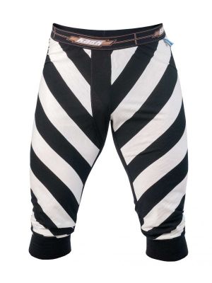 KASK LONGJOHN 160 3/4 funkční kalhoty zebra | S