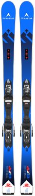 DYNASTAR TEAM COMP XPRESS JR (DAMBB02) + XPRESS 7 GW B83 BLACK (FCJD050) dětské sjezdové lyže set 23/24 | 130 cm