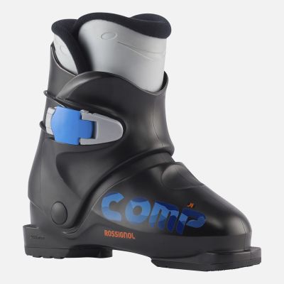 ROSSIGNOL COMP J1 black dětské sjezdové boty