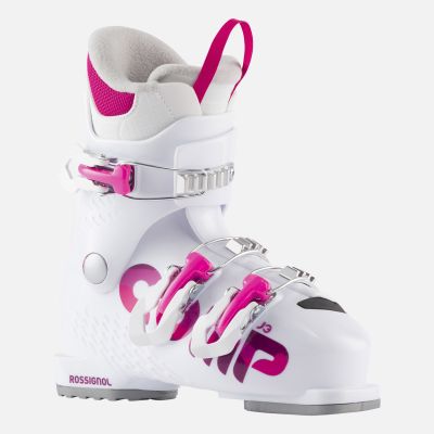 ROSSIGNOL COMP J3 white dětské sjezdové boty  | 17,5, 18,5, 19,5, 20,5, 21,5