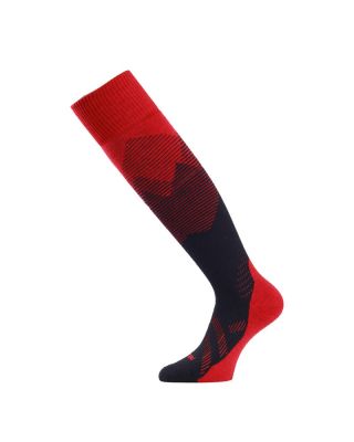 LASTING FWM červené lyžařské ponožky  | 38-41 (M), 42-45 (L)