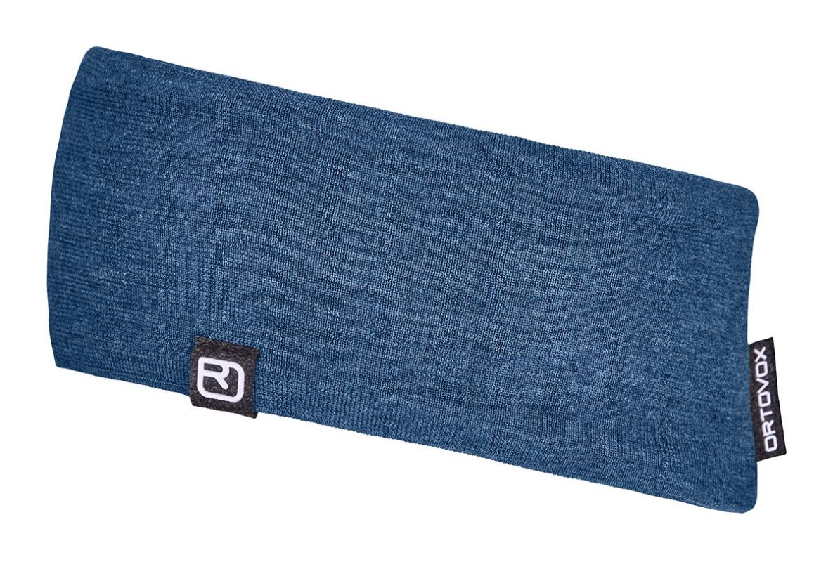 ORTOVOX WONDERWOOL HEADBAND mountain blue čelenka